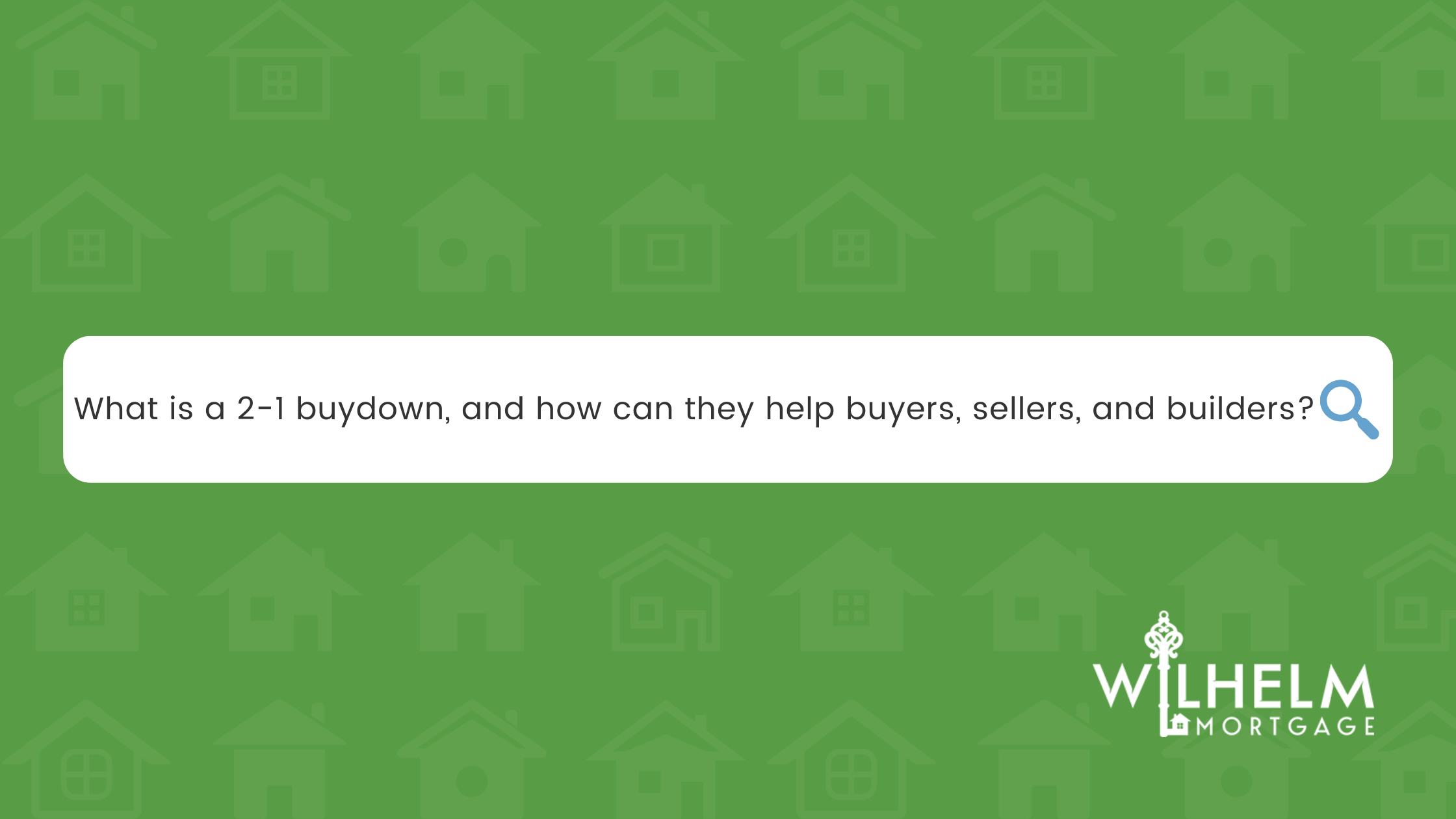 What is a 2-1 buydown, and how can they help buyers, sellers, and builders?
